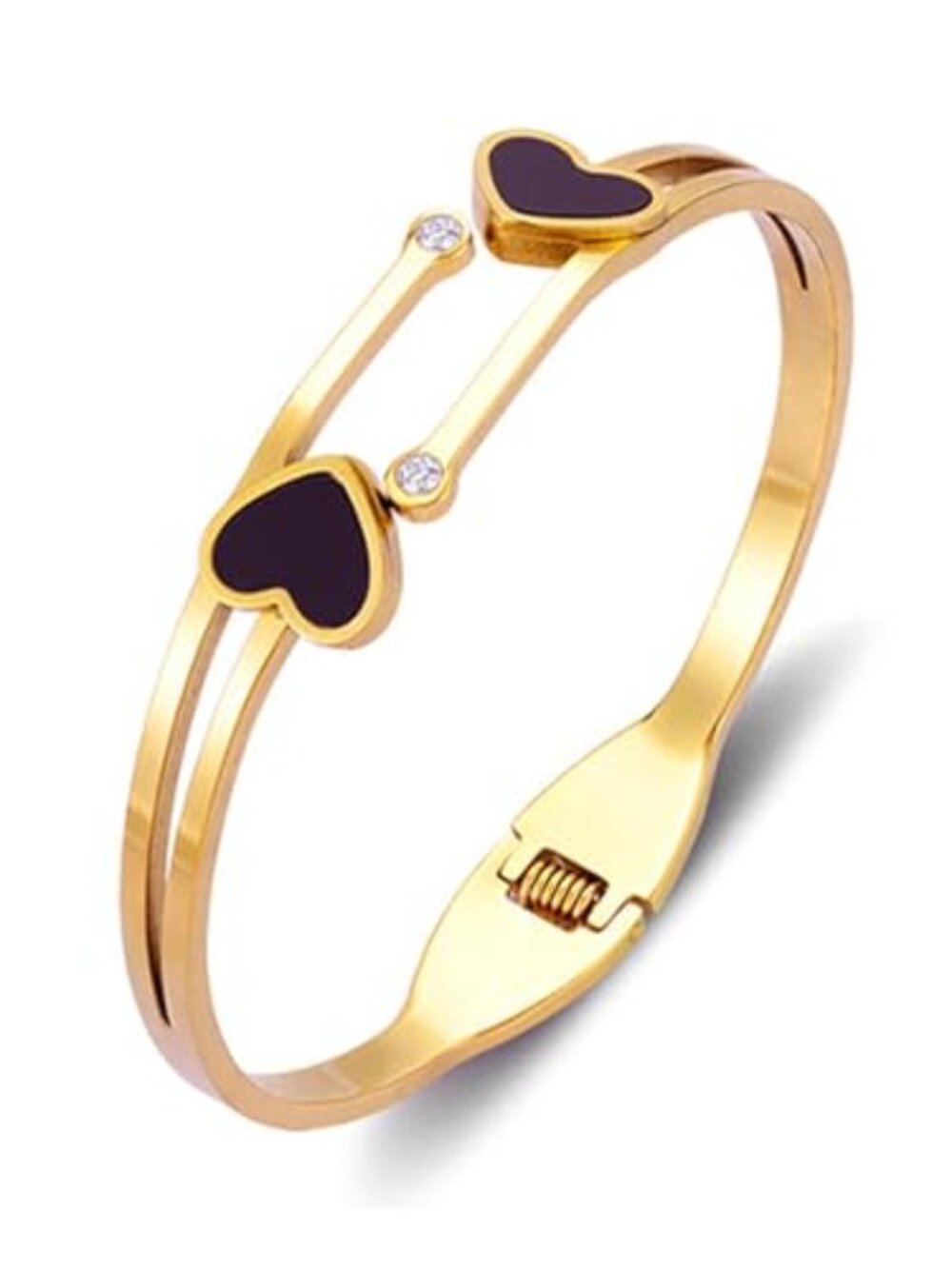 18K Gold Plated 316L Stainless Steel Bracelets Bangle